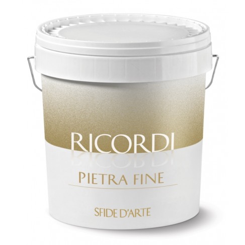 Stucco Fassa RICORDI PIETRA FINE bianco (Secchio da 2,5 e 20 Kg) Fassa Bortolo - 1