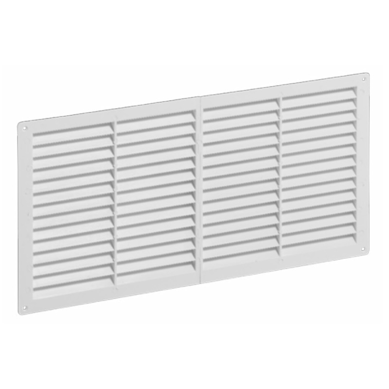Griglie di ventilazione rettangolari fisse Dakota 630x220mm in ABS bianco (10pz) Dakota - 1