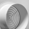 Griglie di ventilazione fisse Dakota Vortex 125mm in ABS bianco opaco (10pz) Dakota - 4