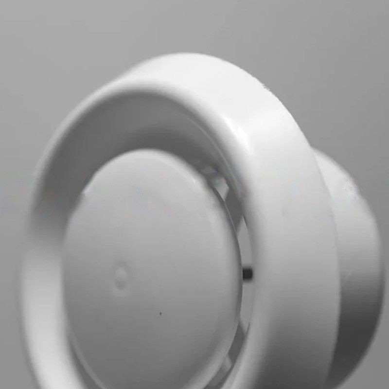 Valvola di ventilazione fissa Dakota 150mm con diffusore regolabile in ABS bianco opaco Dakota - 4