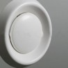 Valvola di ventilazione fissa Dakota 150/160mm con molla e diffusore regolabile in ABS bianco opaco Dakota - 2