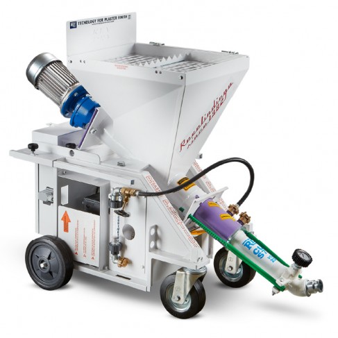 Intonacatrice Revelin Rev Dry 200 Volt per premiscelati asciutti in sacco Revelin - 1