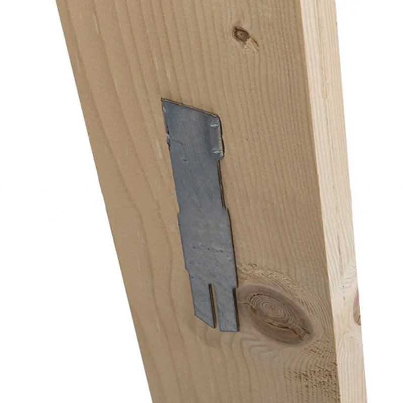 Controtelaio universale Dakota Crossmetallo in legno abete, luce porta 65-100mm, muro 12cm Dakota - 5