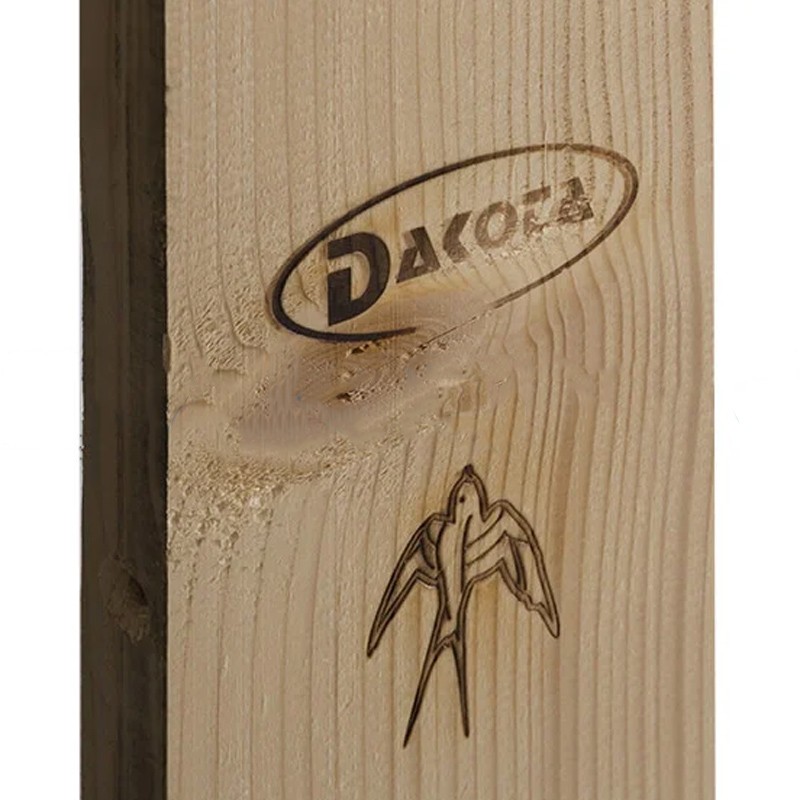 Controtelaio universale Dakota Plus in tavole abete giuntate, luce porta 65-100mm, muro 12cm Dakota - 4