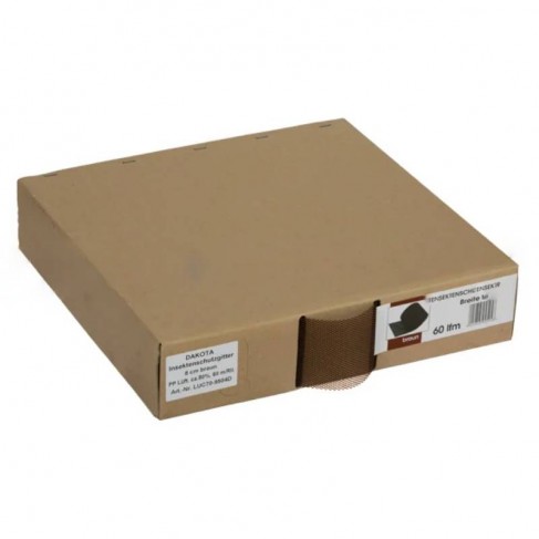 Rete parainsetti in PVC per tetti ventilati Dakota 80mm in dispenser Dakota - 1