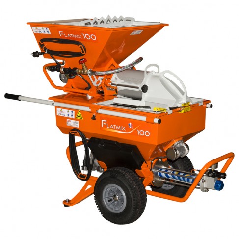 Sistema combinato Mixer Flatmix 100 per nebulizzazione di rivestimenti in polvere Mixer - 1