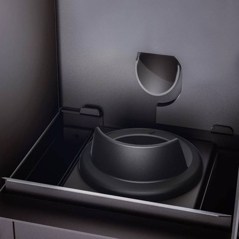 Stufa a pellet ermetica TermoVana Fancy 12 PJ Tortora canalizzabile con scarico Poujoulat, 11kW Termovana - 4