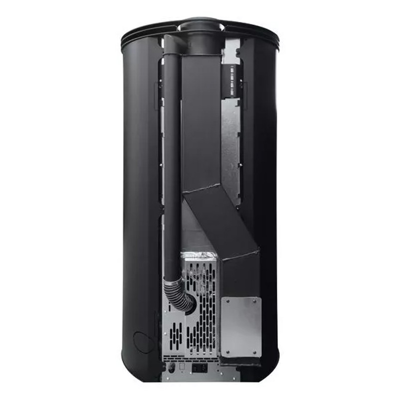 Stufa a pellet ermetica TermoVana Fancy 12 PJ Tortora canalizzabile con scarico Poujoulat, 11kW Termovana - 5