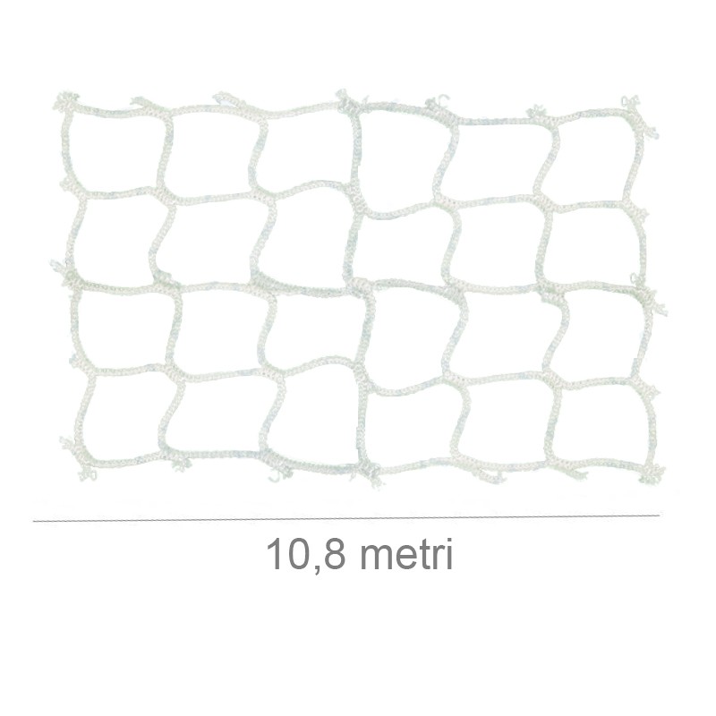 Rete anticaduta per ponteggi Dakota in polipropilene con maglia 100x100mm, 10,8x2mt Dakota - 1