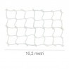 Rete anticaduta per ponteggi Dakota in polipropilene con maglia 100x100mm, 16,2x2mt