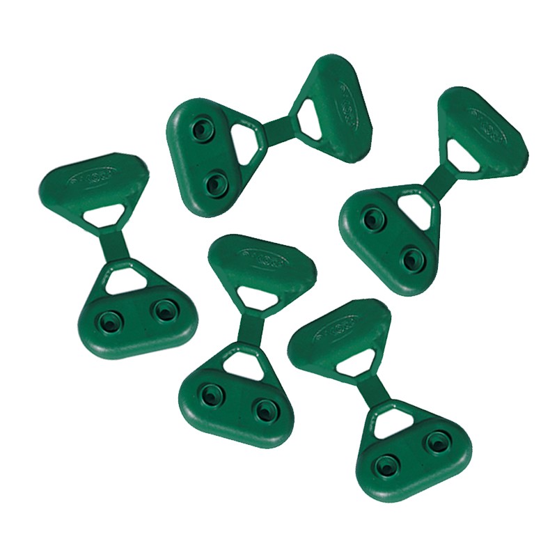 Clip in polipropilene Dakota per fissaggio reti da cantiere oscuranti (100pz) Dakota - 1