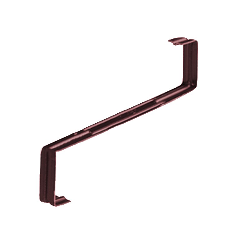 Ganci fermacoppo ad S Dakota 20x90x20mm in acciaio ramato per coppi (100pz) Dakota - 1