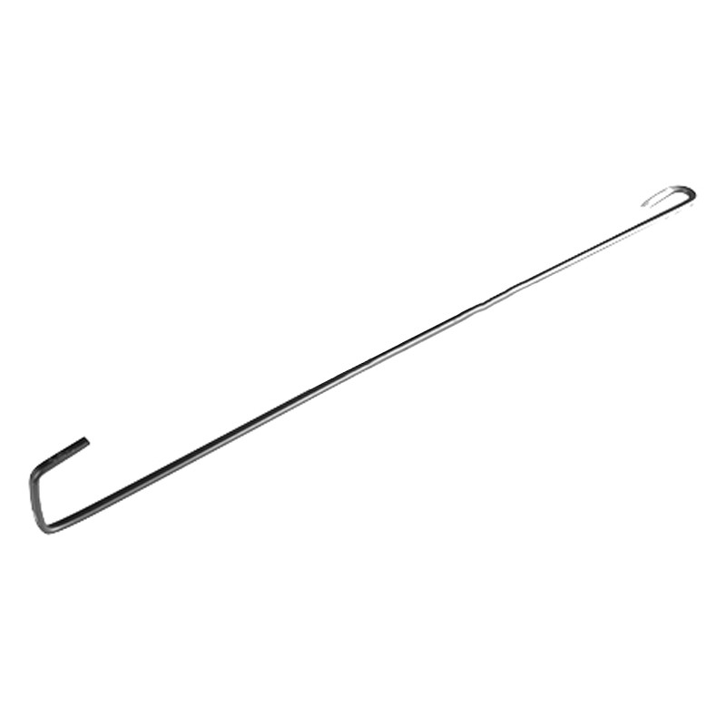 Ganci fermacoppo Dakota 280x20mm in filo d'acciaio brunito per legatura prima fila coppi (400pz)