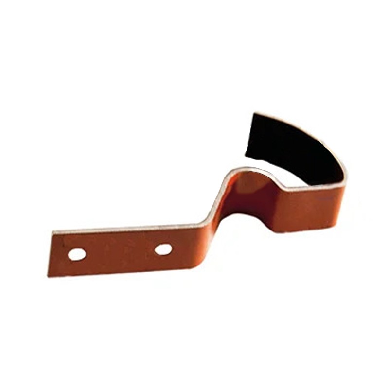 Ganci fermacolmo Dakota acciaio zincato rosso mattone per coppi al colmo  (250pz)