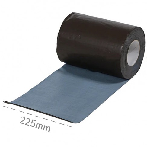 Nastri autoadesivi multifunzione Dakota Grafite per proteggere, sigillare e riparare, 225mm x 10mt (2pz)