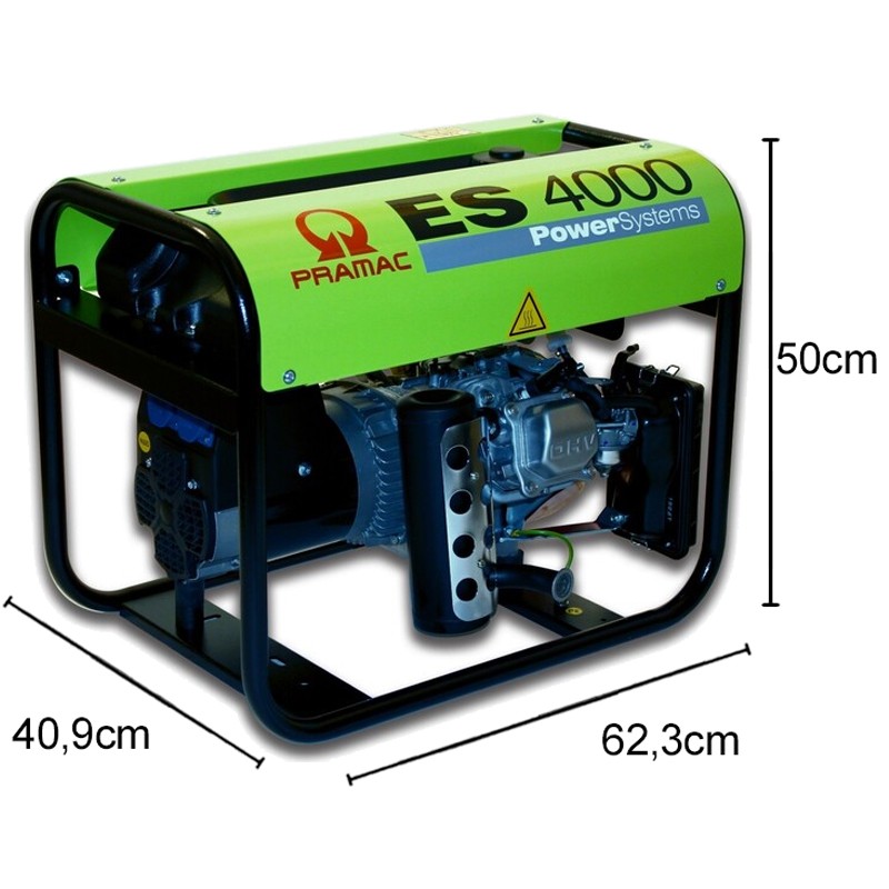 Generatore di corrente a benzina Pramac ES4000 Monofase 3.1kW Pramac - 7