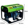 Generatore di corrente a benzina Pramac ES4000 Monofase 3.1kW con regolatore automatico tensione Pramac - 7