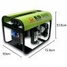 Generatore di corrente a benzina Pramac ES5000 Monofase 4.6kW Pramac - 7
