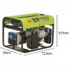 Generatore di corrente a benzina Pramac ES8000 Monofase 6.4kW con regolatore automatico tensione Pramac - 7