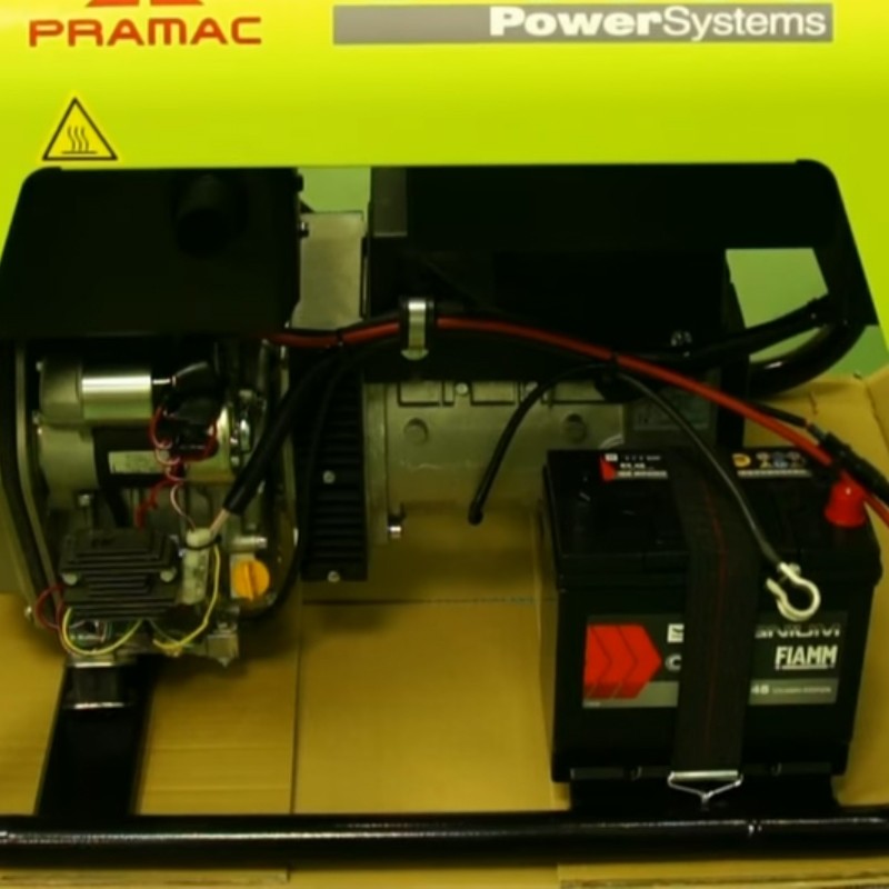 Generatore di corrente diesel Pramac S10000 Trifase 11.8kW con regolatore automatico tensione Pramac - 2