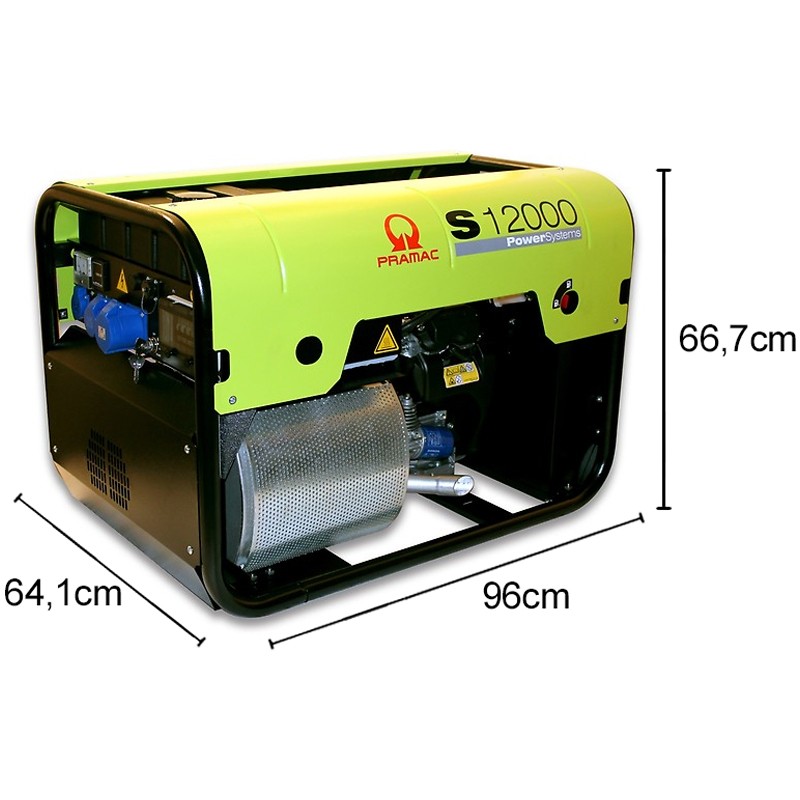 Generatore di corrente a benzina Pramac S12000 Monofase 10.7kW con predisposizione accessori, AVR e DPP Pramac - 6