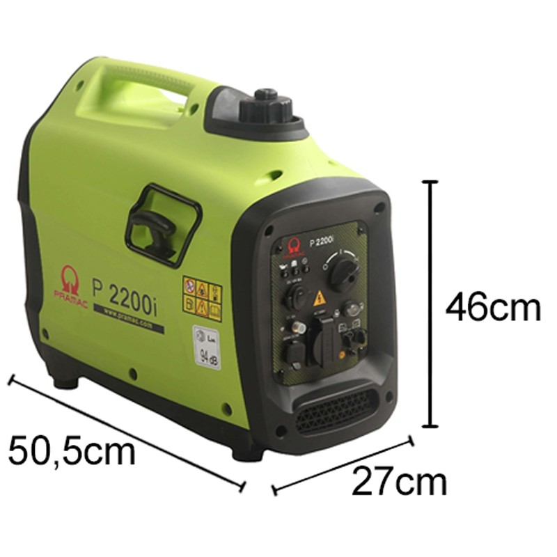 Generatore di corrente portatile a benzina Pramac P2200i Inverter Monofase 2.1Kw Pramac - 4