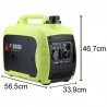 Generatore di corrente portatile a benzina Pramac P3000i Inverter Monofase 2.5Kw Pramac - 4