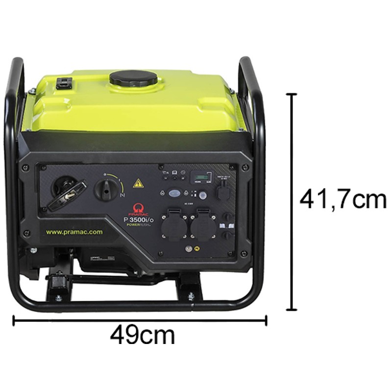 Generatore di corrente portatile a benzina Pramac P3500i/o Inverter Monofase 3.3Kw Pramac - 4