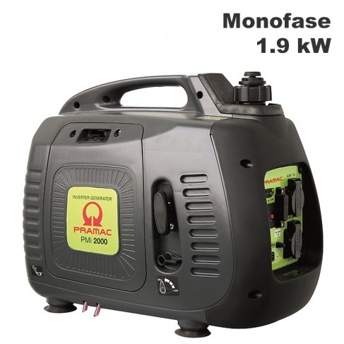 Generatore di corrente portatile a benzina Pramac PMi2000 Inverter Monofase 1.9Kw