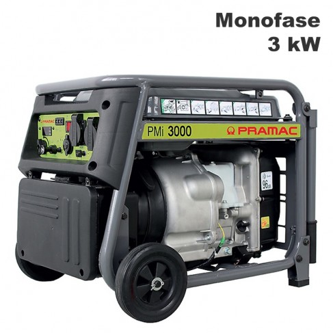 Generatore di corrente portatile a benzina Pramac PMi3000 Inverter Monofase 3Kw