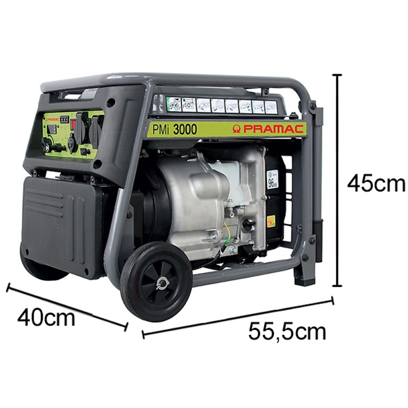 Generatore di corrente portatile a benzina Pramac PMi3000 Inverter Monofase 3Kw Pramac - 6