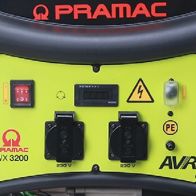 Generatore di corrente a benzina Pramac WX6200 Monofase 5.8Kw con connettore quadro ATS e AVR Pramac - 4