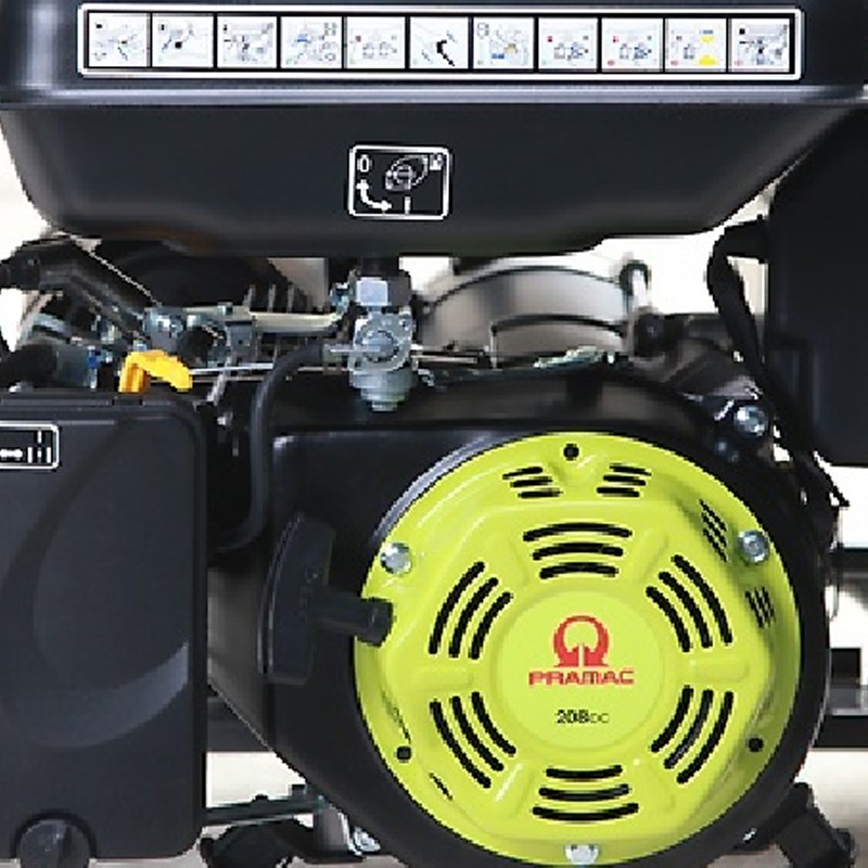 Generatore di corrente a benzina Pramac WX6250 Trifase 6.1Kw con AVR Pramac - 2