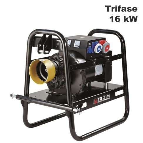 Generatore di corrente a cardano Pramac TG16/3 Trifase 16kW per trattori