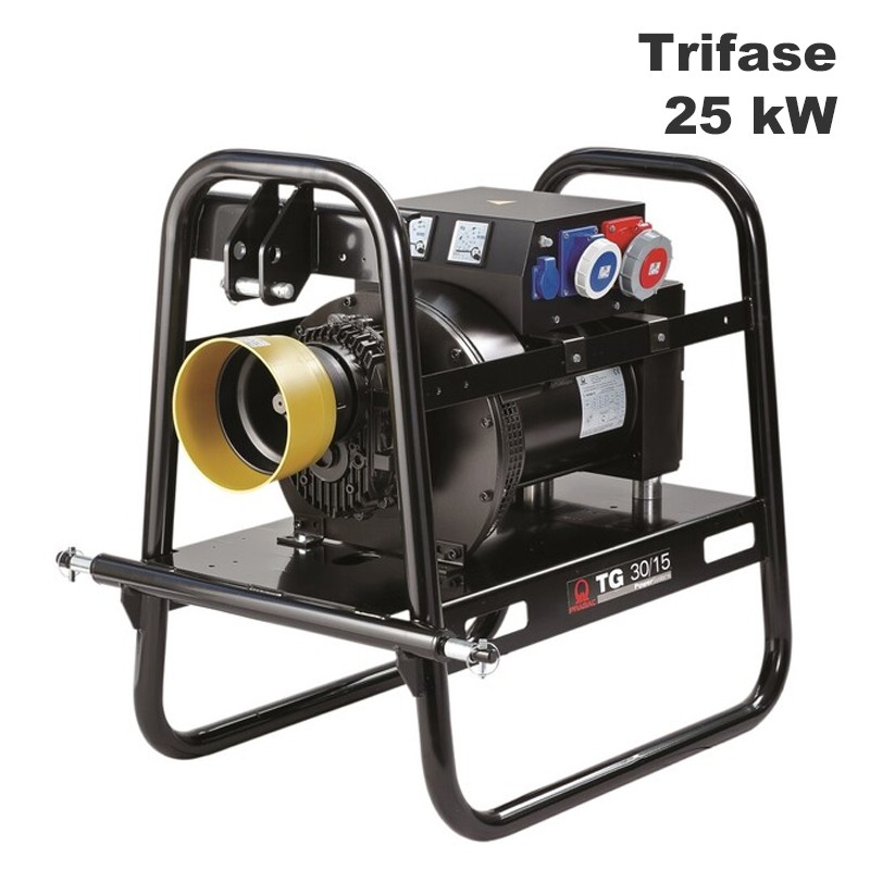 Generatore di corrente a cardano Pramac TG25/3 Trifase 25kW per trattori