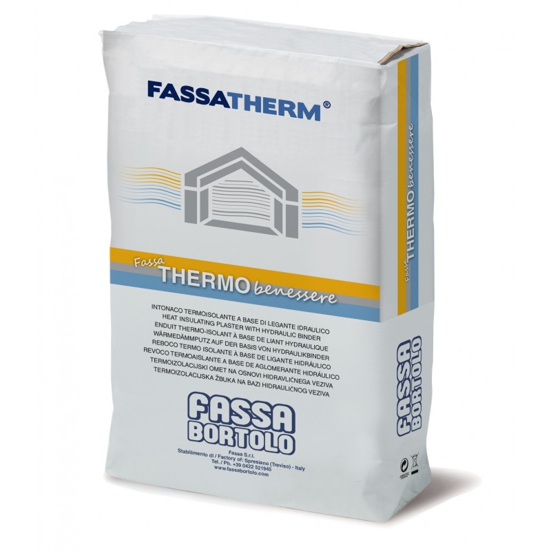 Intonaco Fassa THERMOBENESSERE (Sacco da 6 Kg) Fassa Bortolo - 1