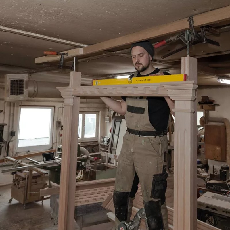 Livella a bolla Stabila Type 80 AS in alluminio a profilo rettangolare con nervature, 40-200cm Stabila - 2