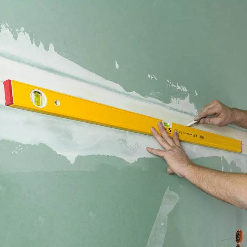 Livella a bolla Stabila Type 80 AS in alluminio a profilo rettangolare con nervature, 40-200cm Stabila - 3