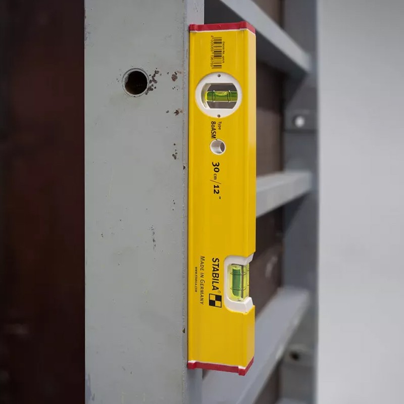 Livella a bolla magnetica Stabila Type 80 ASM in alluminio a profilo rettangolare con nervature di rinforzo, 60-80cm Stabila - 3