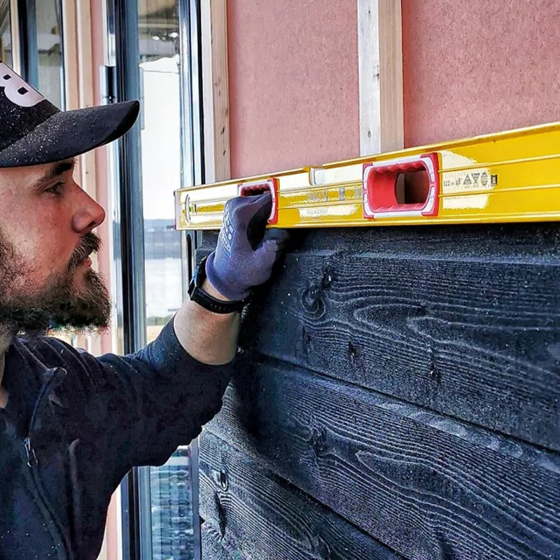 Livella a bolla Stabila Type 196-2 a profilo rettangolare in alluminio con doppia impugnatura, 100-200cm Stabila - 5