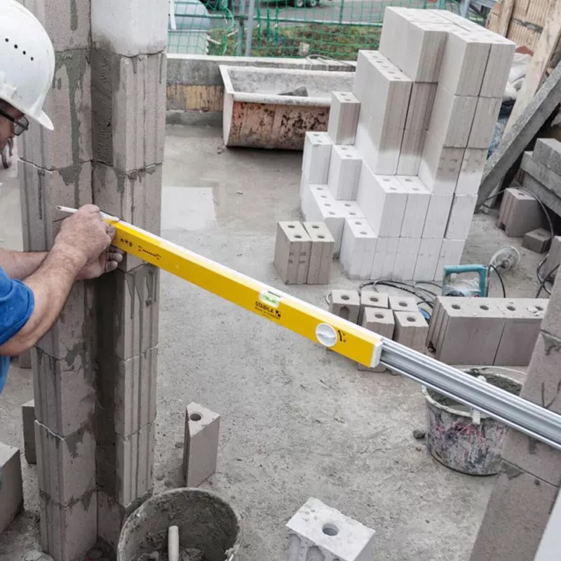 Livella a bolla telescopica Stabila Type 80 T in alluminio con sistema Lock, 63-80cm Stabila - 6