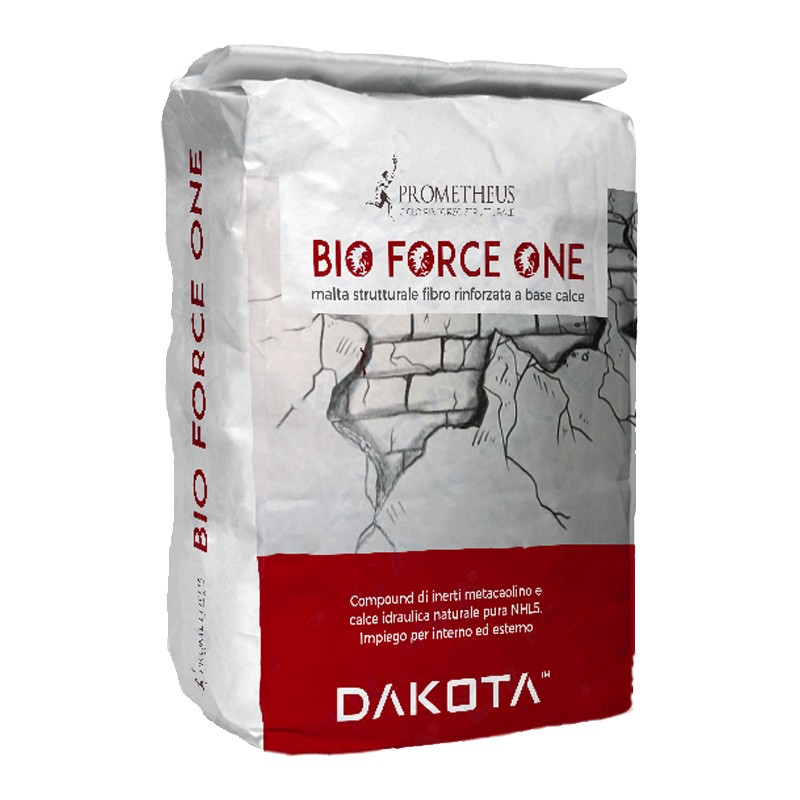Malta strutturale Dakota Bio Force One per interno ed esterno classe M15 (Sacco 25Kg) Dakota - 1