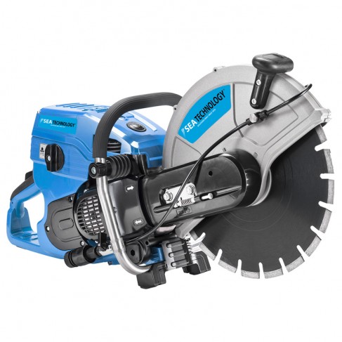 Mototroncatrice a scoppio Sea Technology SeaCut 350 Special per calcestruzzo armato, disco 350mm