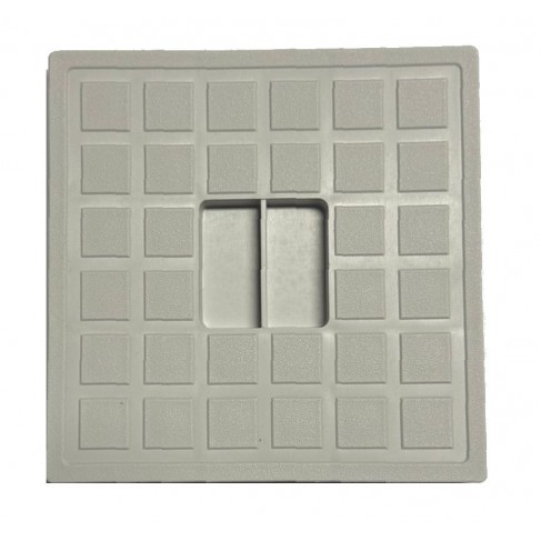 Coperchi di ispezione Dakota 125x125mm per pozzetto pluviale sifonato (10pz) Dakota - 2