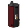 Stufa a pellet ermetica TermoVana Fancy 12 PJ Bordeaux Vintage canalizzabile con scarico superiore Poujoulat , 11kW