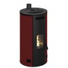 Stufa a pellet ermetica TermoVana Fancy 12 UP Bordeaux Vintage canalizzabile con scarico superiore, 11kW