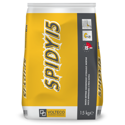 Malta rapida Volteco Spidy 15 impermeabile a presa rapida (sacco da 15 kg) Volteco - 1