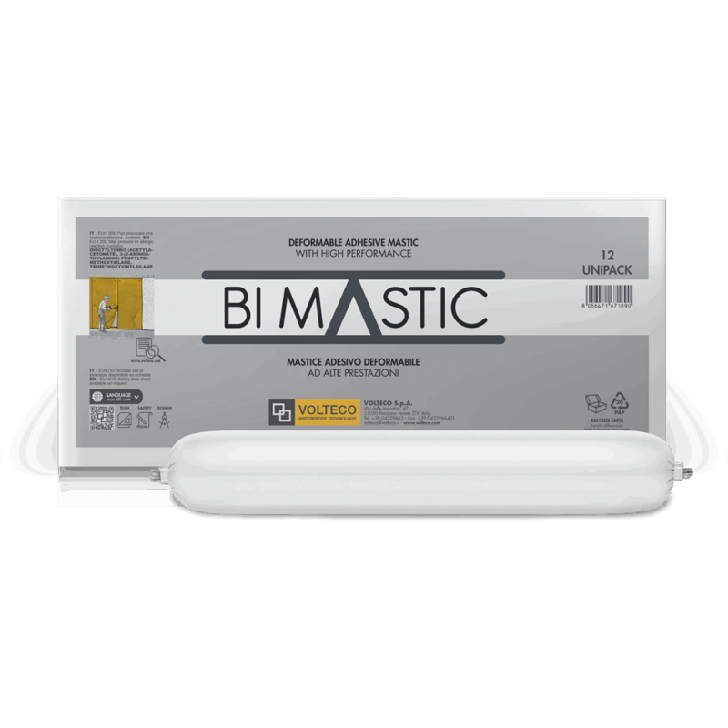 Mastice adesivo Volteco Bi Mastic (Scatola con 10 pz. + 5 beccucci)