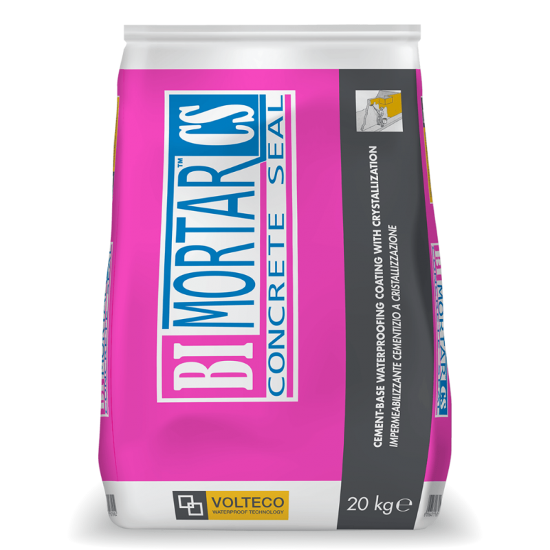 Impermeabilizzante cementizio Volteco Bi Mortar Concrete Seal (Sacco da 20 Kg)