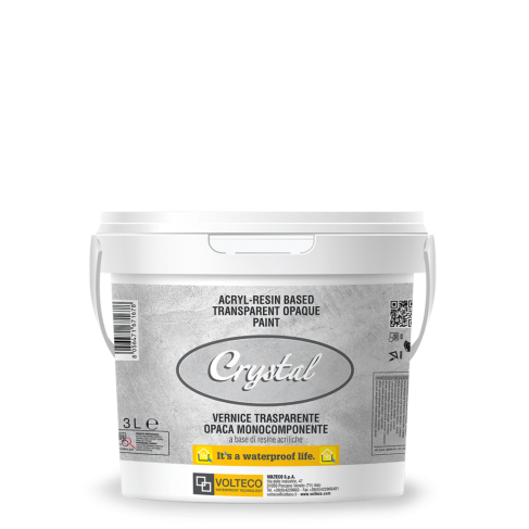 Vernice Volteco Crystal (Secchio da 3 e 14 Lt)